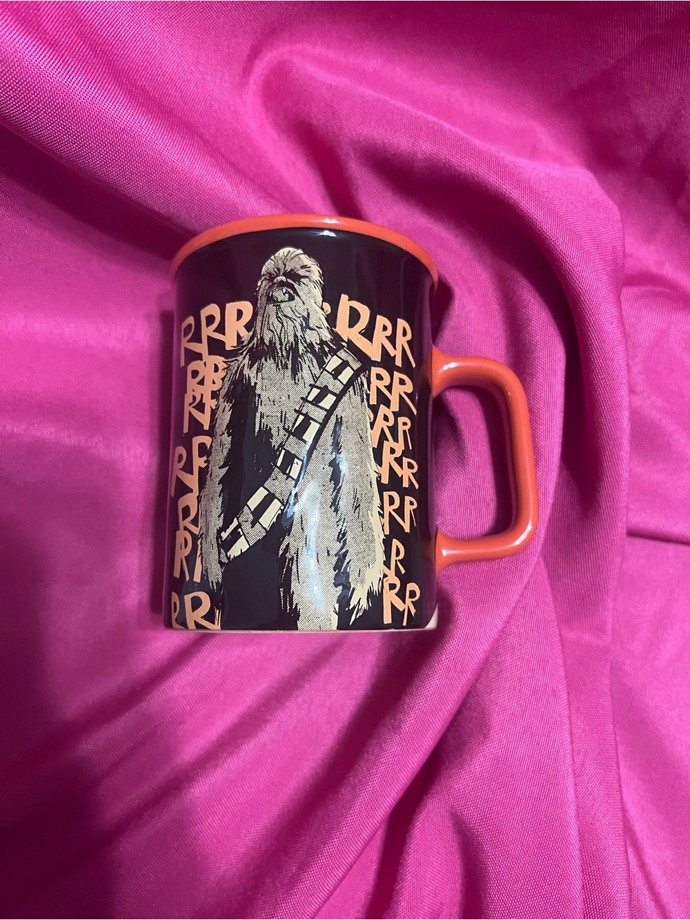 Disney Parks - Star Wars sculpted Chewbacca / Millennium Falcon  Ceramic Mug
